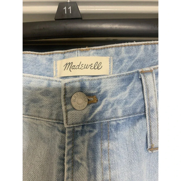 NWT Madewell The Curvy Perfect Vintage Jean High Rise Light Wash Size 32P (AA31) - Picture 5 of 10
